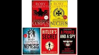 Rory Clements Tom Wilde Series 5 Books Collection Set