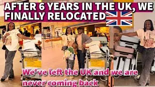 JAPADA VLOG 🇳🇬| AFTER 6 YEARS, WE PACKED EVERYTHING IN THE UK AND LEFT FOR NIGERIA | GOODBYE UK