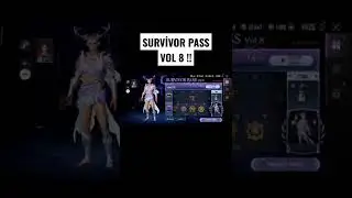 SURVİVOR PASS VOL 8 BEĞENDİN Mİ ? #shorts