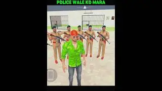 Franklin ne mara police ko 😱🔥 Indian theft auto #indiantheftauto #viralshorts #gta