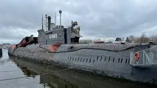 Russian and German Submarines On Display On Germany's Baltic Coast | Historic Vessels