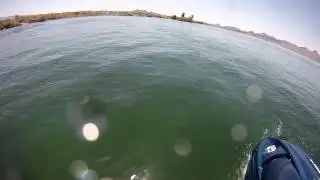 jet skiin the bouies with tristen and brent
