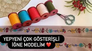 464)YEPYENİ HER ÇEYİZDE OLMASI GEREKEN BİR MODEL TREND VİRAL İGN MODELİ |NEEDLE LACE KNITTING 2025
