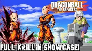 FULL KRILLIN SHOWCASE! Krillin's Shoe and SOLAR FLARE Make a GREAT COMBO! (Dragon Ball The Breakers)