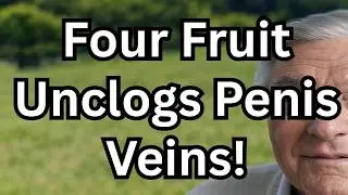 These 4 FRUITS Improve Circulation and Intimacy After 65 Life. Senior health tips