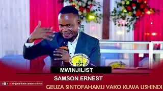 MAMBO 5 YATAKAYOGEUZA SINTOFAHAMU YAKO KUWA USHINDI