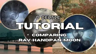 Which is your Favorite?-Tutorial- Comparing a D Celtic Rav Vast, Rav Moon and Handpan