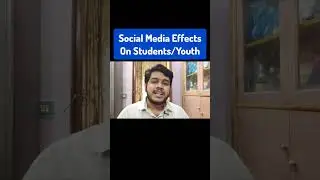 Social Media Effects On Students/Youth #SocialMedia #RawFacts #TheCharanRaw #TCR 
