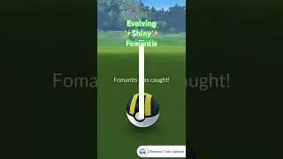 Shiny Lurantis 🤩 #pokemongo #pokemoncommunity #shinypokemon #shinylurantis