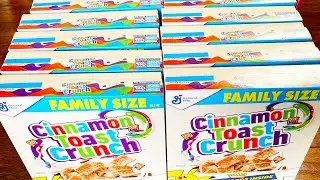 Opening 10 Pokemon CINNAMON TOAST CRUNCH General Mills Promo Packs