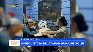 AKSI HUMANIS POLWAN POLRESTA SIDOARJO MEMBANTU PENUMPANG TERLANTAR KEMBALI KE SUKABUMI