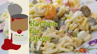 Wie macht man Nudelsalat - SCHNELL und EINFACH - Rezept #09