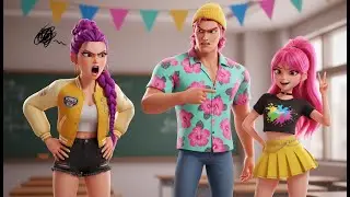 Mira vs Rumi: The Shocking Fight at School! 😱 | 67 Kid K-Pop Demon Hunters