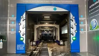 WashTec SoftLine Linear Tunnel &ldquo;Autolavaggio Villa&rdquo; (Outside View)