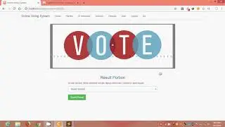 Online Voting System using PHP+SQL in urdu tutorials 034