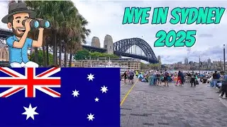 POV : NYE in Sydney harbour / crowds, bars, fireworks!