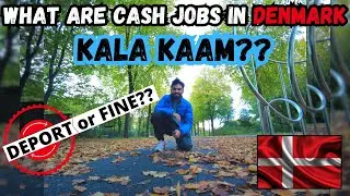 What are cash jobs in abroad? | Kala kaam | Illegal earning | Cash jobs in Europe | Denmark