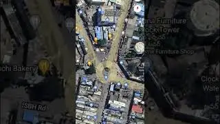 Mahabubnagar clock tower sattelite view|salam ahmed #shots #shortsviral #shortstrending #shortsfeed
