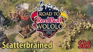 MAKEDONISCHE UPGRADES - Scatterbrained vs SAS - Age of Empires 4 - Road to Wololo: Londinium