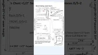 Padding jacket pattern, ep20 #shortvideo @rmgpm16