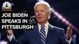 Democratic presidential nominee Joe Biden delivers remarks in Pittsburgh &mdash; 8/31/2020