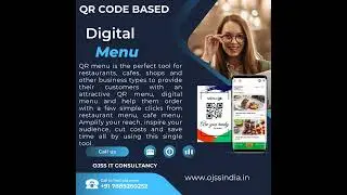 QR CODE BASED DIGITAL MENU FOR HOTEL, RESTAURANT AND CAFE ETC.
