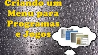 (CD Menu Pro) Como fazer Menu de Jogos e Programas.