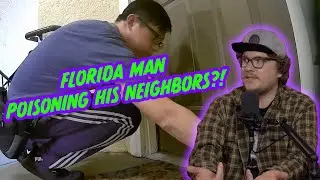 Florida Man Caught On Video Injecting Chemicals Under Neighbor's Door - Xuming Li Creep of the Week