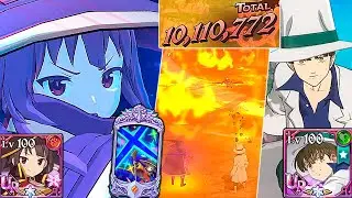 TIME 100% FOCADO EM EXPLOSÃO! MEGUMIN NO TIME DE HUMANOS! - The Seven Deadly Sins Grand Cross