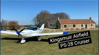 Fife Airport to Kingsmuir Airfield in the PS-28 Cruiser