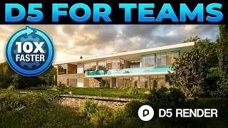Multi editor Editing   First Real time Collaborative Solution from Rendering Software   D5 for Teams