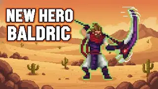 NEW HERO Baldric! Insane Life Leech Build! | Mage & Monsters 2