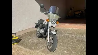 ヤマハ　ミニトレール GT50　老舗ブランド･垂れ布付き旭風防を取り付けます　２スト　2stroke engine cycle　motorcycle YAMAHA　白煙OK