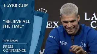 Team Europe Press Conference | Laver Cup 2025 Pre-Event