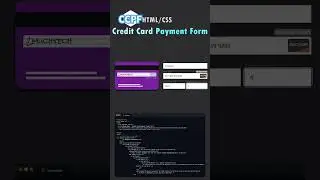 Credit Card Payment Form.#programming&nbsp;#coding&nbsp;#programmer #developer&nbsp;#javascript&nbsp;#technology&nbsp;#code&nbsp;