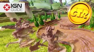 Crash Team Racing Nitro-Fueled - How to get all the CTR Letters on Spyro Circuit