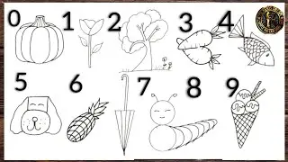 How to draw things by numbers/How to draw things with numbers and letters