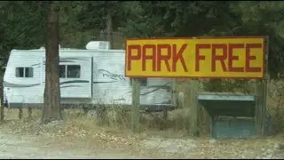 Where to camp free in an RV