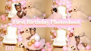 FIRST BIRTHDAY PHOTOSHOOT VLOG | IDEAS