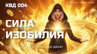 АКТИВАЦИЯ ДЕНЕЖНОГО ПРОСТРАНСТВА, КОД 004, МЕДИТАЦИЯ ШЕПОТОМ ОТ SOUL CODE