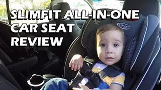 Review: Graco SlimFit All-in-One Convertible Car Seat in Maxwell (Lethal Suburban)