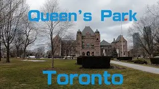 Toronto Downtown | Queen's Park Toronto walking tour - Ontario, CANADA