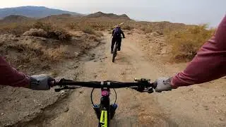 Mountain Biking in Palm Springs Cathedral Canyon/Hahn Trail