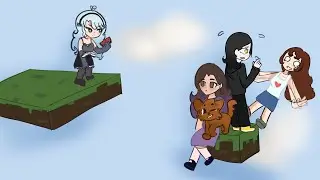 We had to separate her&hellip; (MINECRAFT ONE BLOCK)