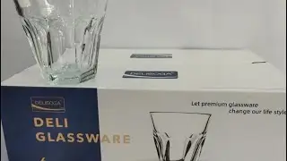 TahirMalik786 Online Shopping Store | DELISOGA Glassware 06 Pcs Set glass y5187-1 240ml