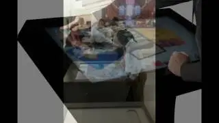 Multi touch display technology & 3d wall interactive