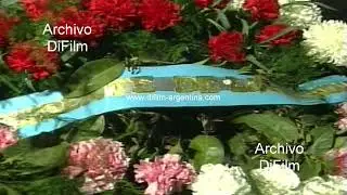 Susan Barrantes funeral estancia El Pucara - Carlos Menem envia flores 1998
