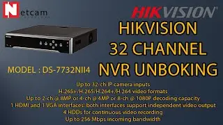 UNBOXING HIKVISION NVR (DS-7732NI-I4) BY NETCAM SOLUTIONS#NVR#32CHANNEL#DS7732NI-I4