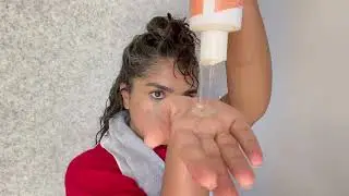 Humidity proof curls | NO TALKING | ASMR | Curly Styling Routine