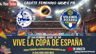 Copa de España - CV PÒRTOL vs PIZARRA LA FUENSANTA 27/12/25